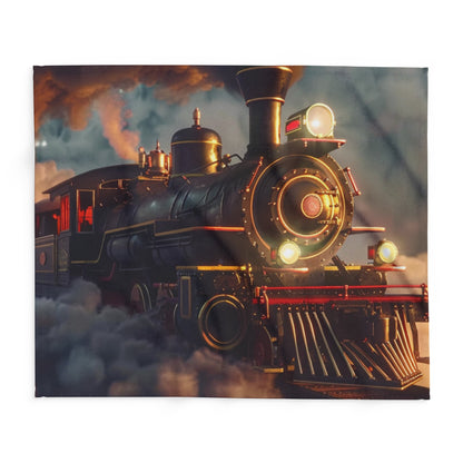 Steam Train #2 - Arctic Fleece Blanket - UK, USA