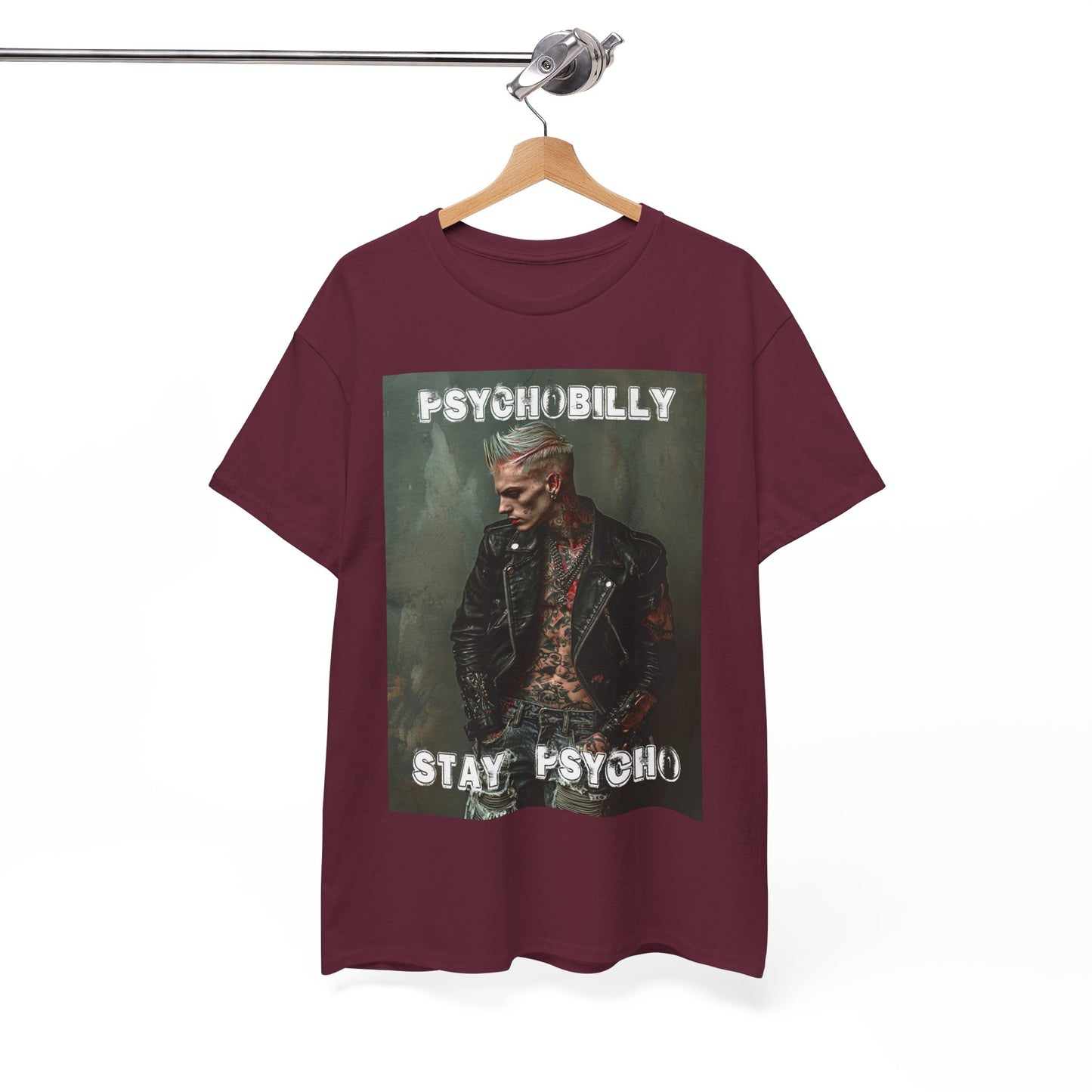 Psycho 2 - Unisex Heavy Cotton Tee - UK