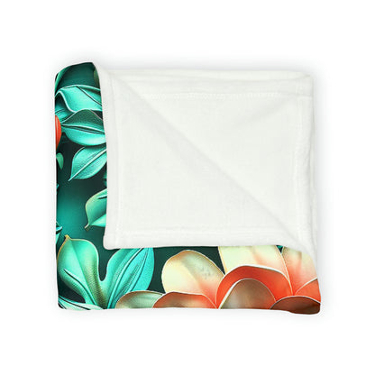 Chinoiserie #5 - Soft Polyester Blanket