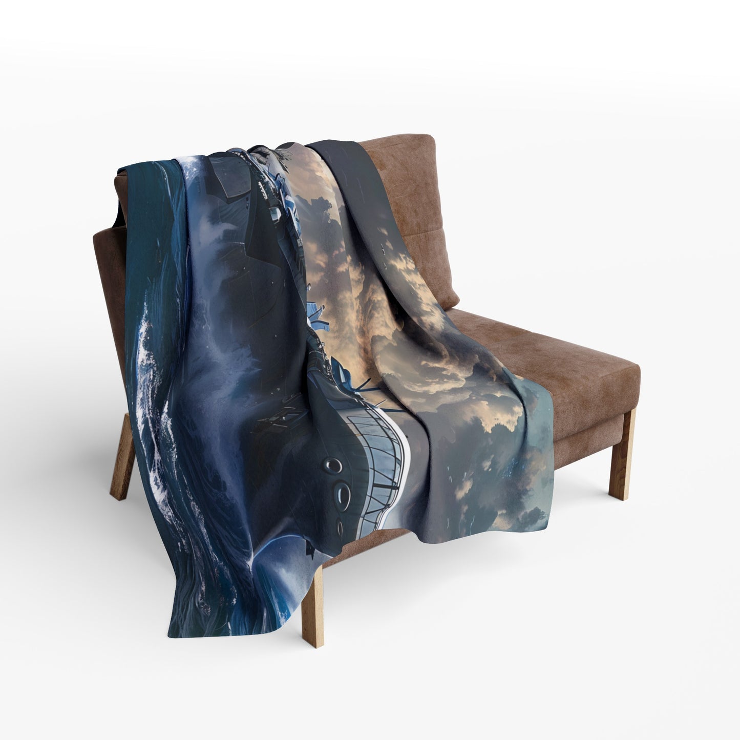 Aircraft Carrier 2 Arctic Fleece Blanket - USA