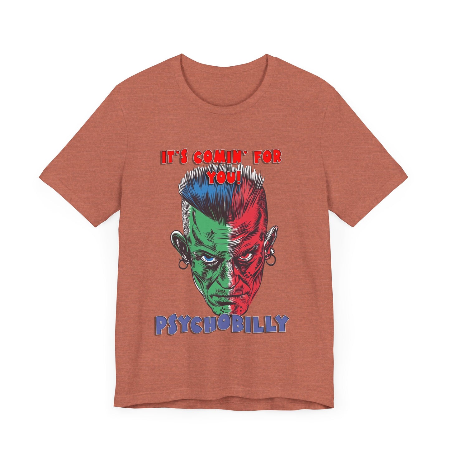 Psychobilly 1 - Jersey Short Sleeve Tee - USA