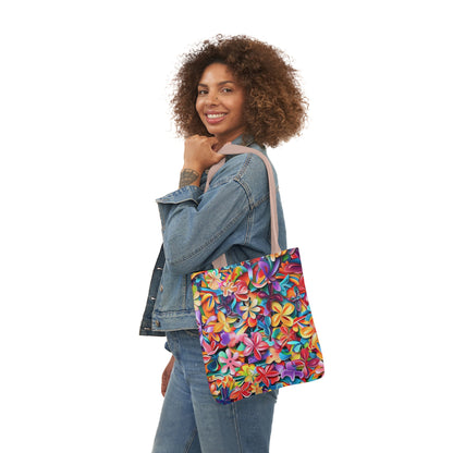 Summer Fresh - Canvas Tote Bag, 5-Color Straps - UK
