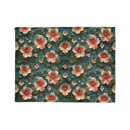 Classic 3D Chinoiserie Design - Soft Polyester Blanket