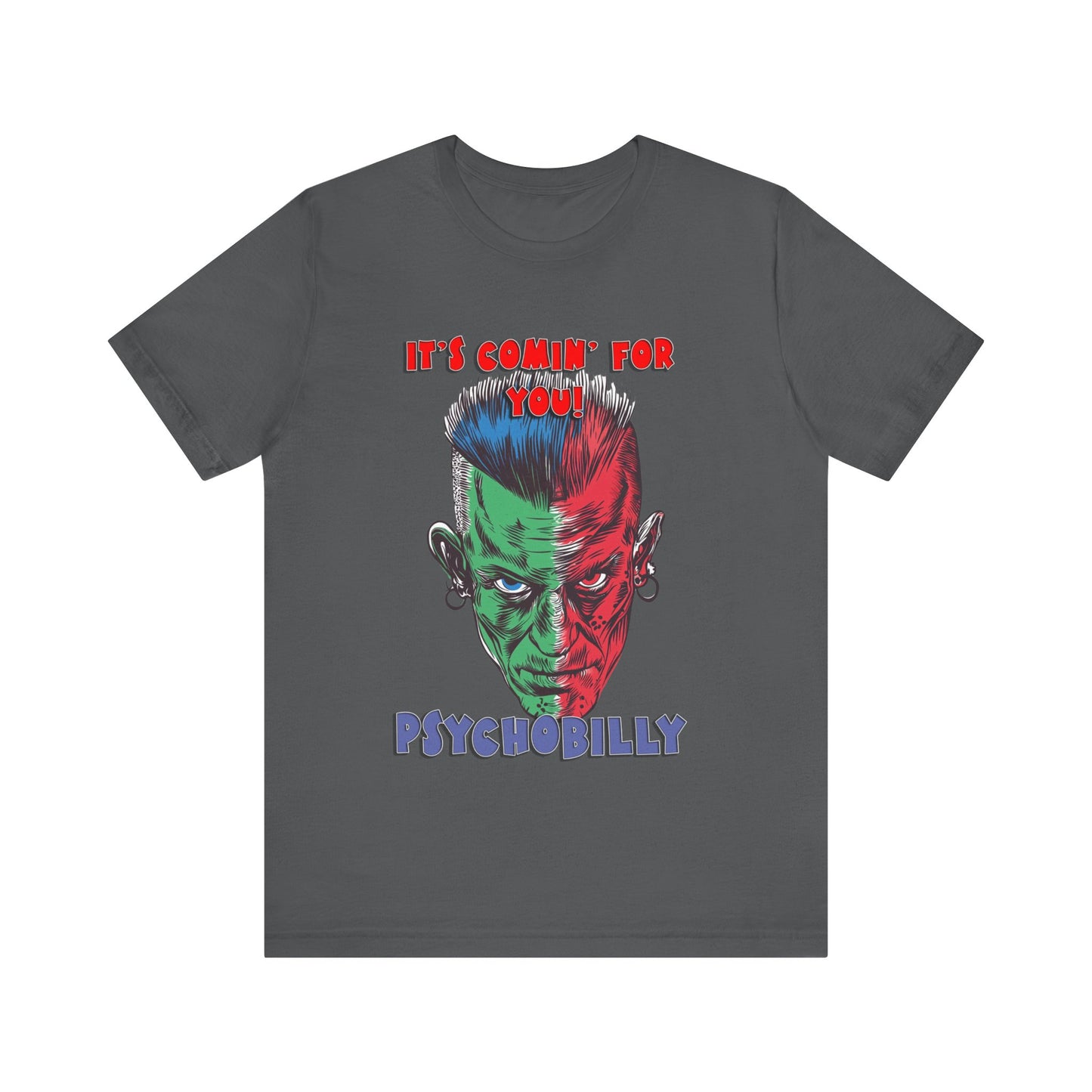 Psychobilly 1 - Jersey Short Sleeve Tee - USA