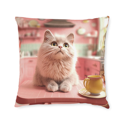Cute Kitty 2 - Square Pillow UK