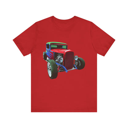 Hot Rod 4 - Jersey Short Sleeve Tee - USA