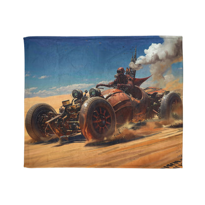 Steampunk Racer #1 - Soft Polyester Blanket