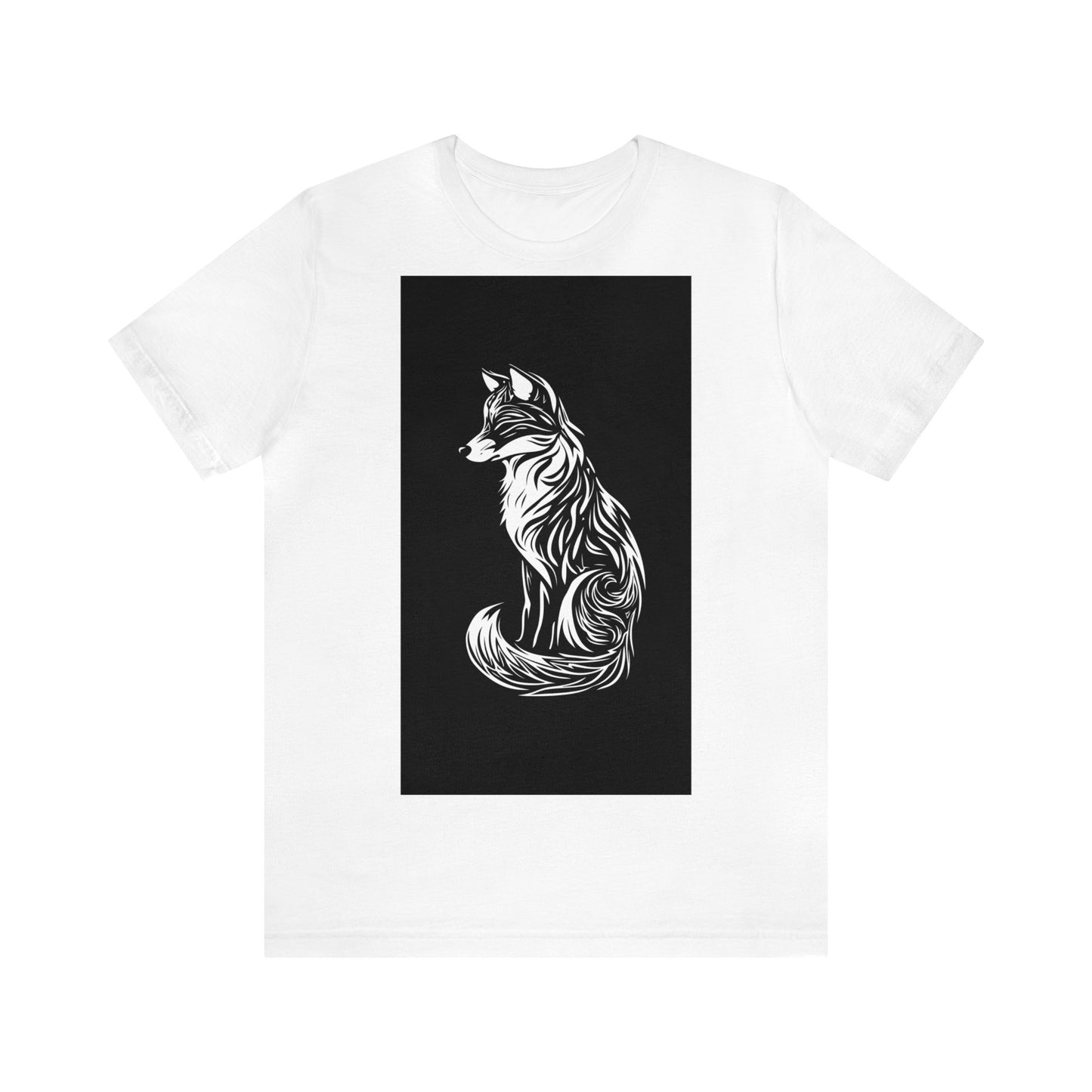 Fox Silhouette Unisex Jersey Short Sleeve Tee
