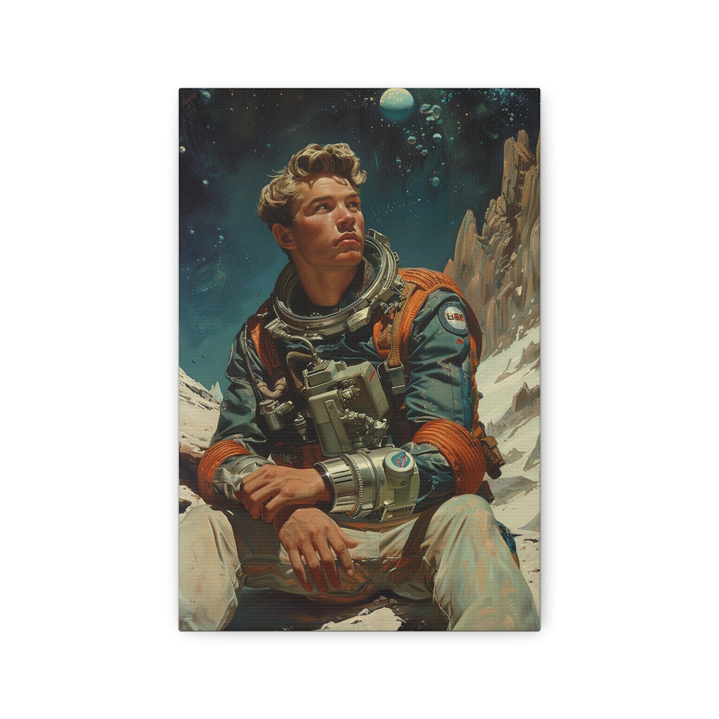 Sci-Fi 1950's #2 - Polyester Canvas