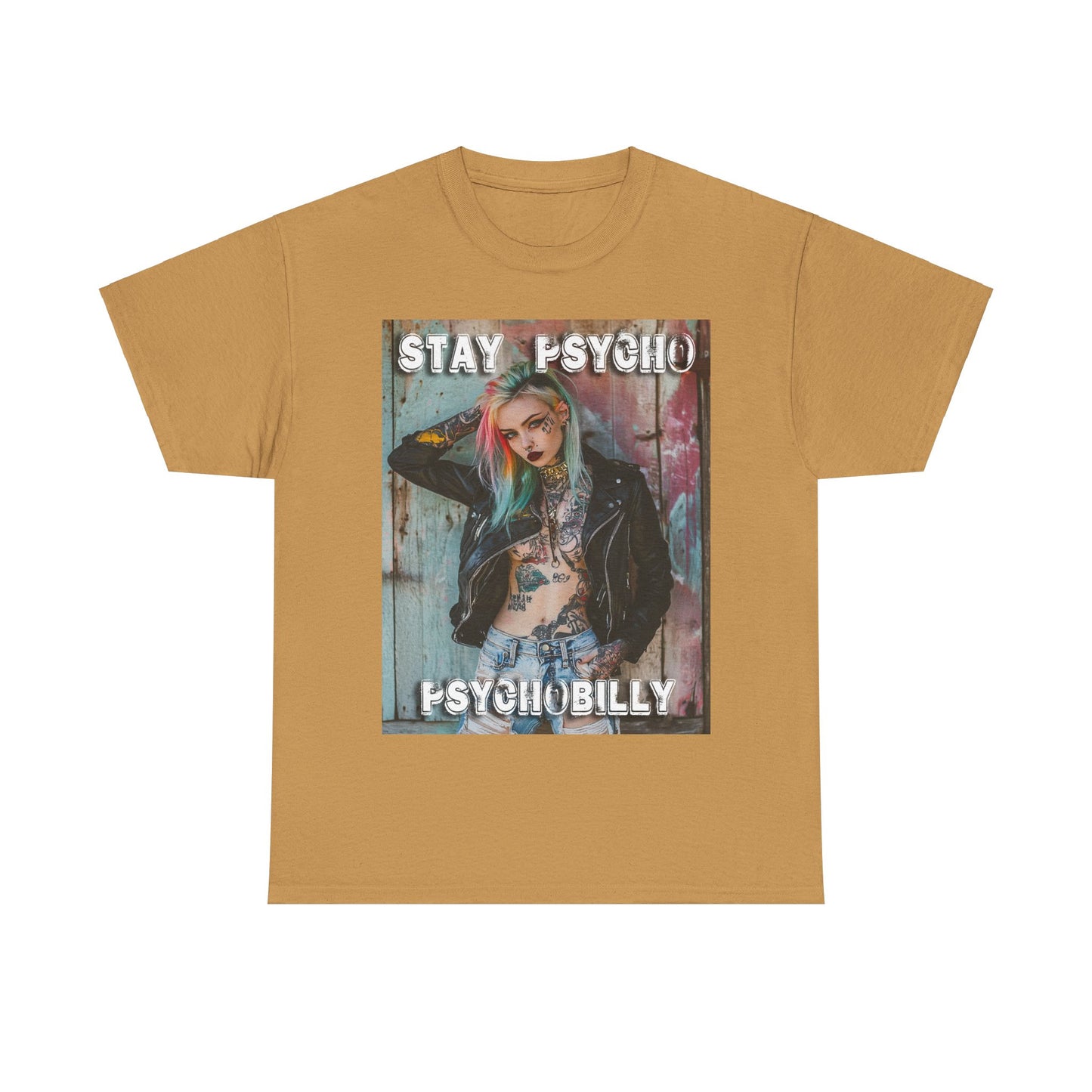 Psycho 4 - Unisex Heavy Cotton Tee - UK