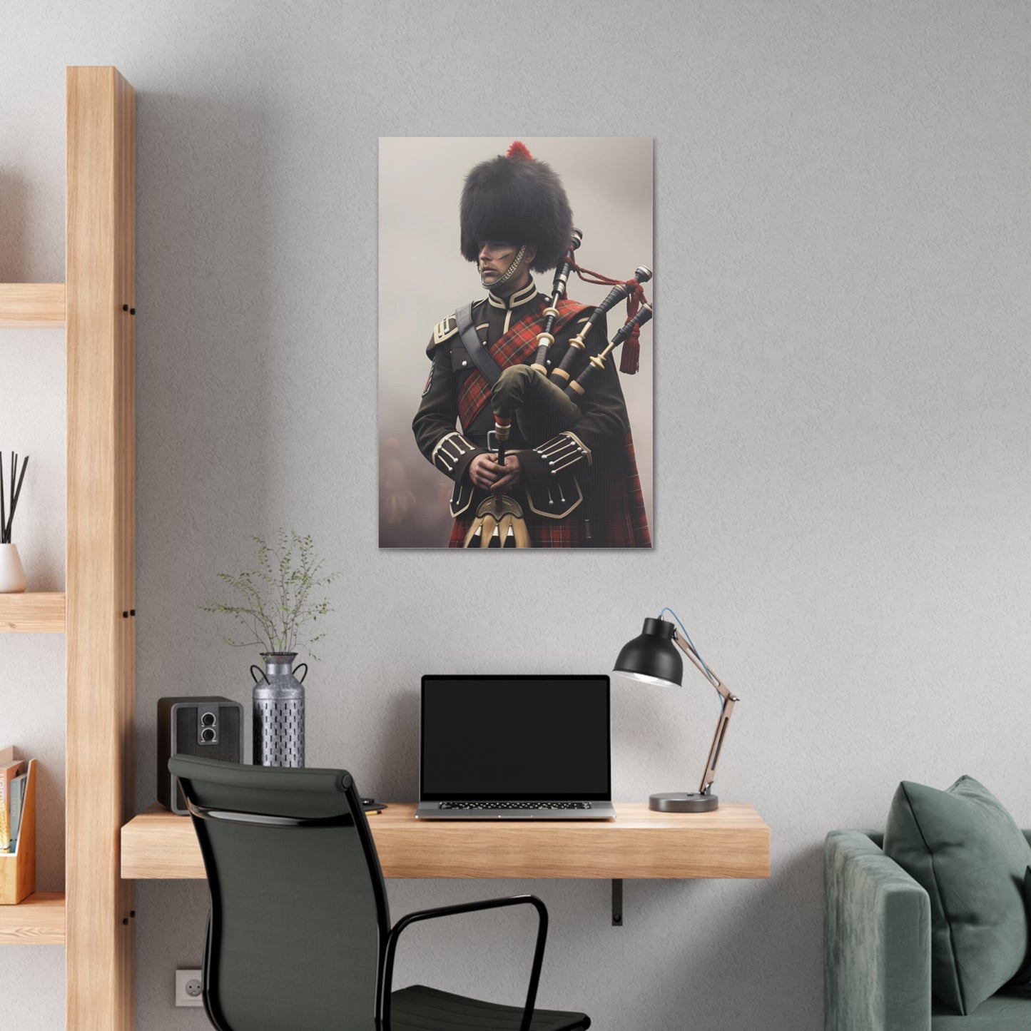 Piper #5 - Polyester Canvas