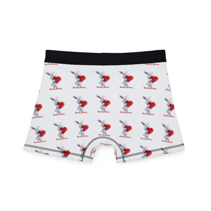 Love Bunny Men's Boxers - Fun Valentine's Day Underwear USA