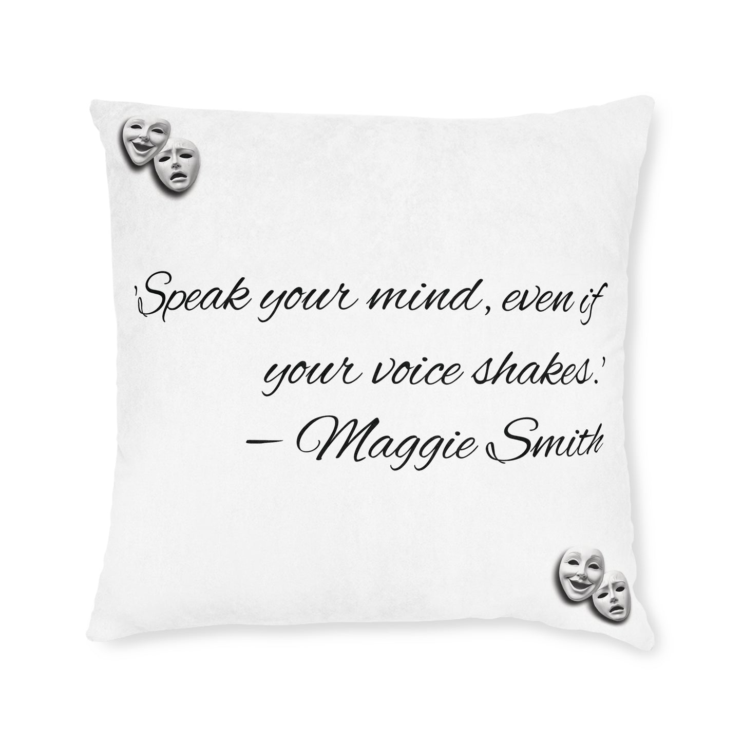 Famous Quotes - Square Pillow UK