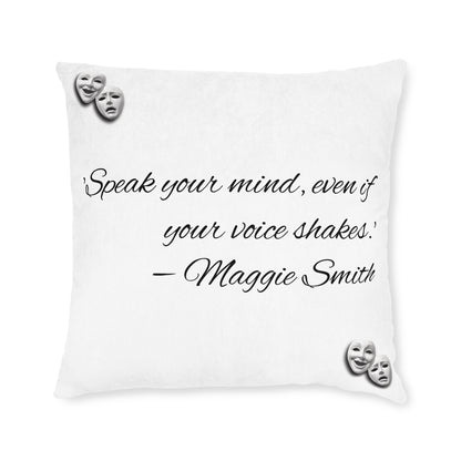 Famous Quotes - Square Pillow UK