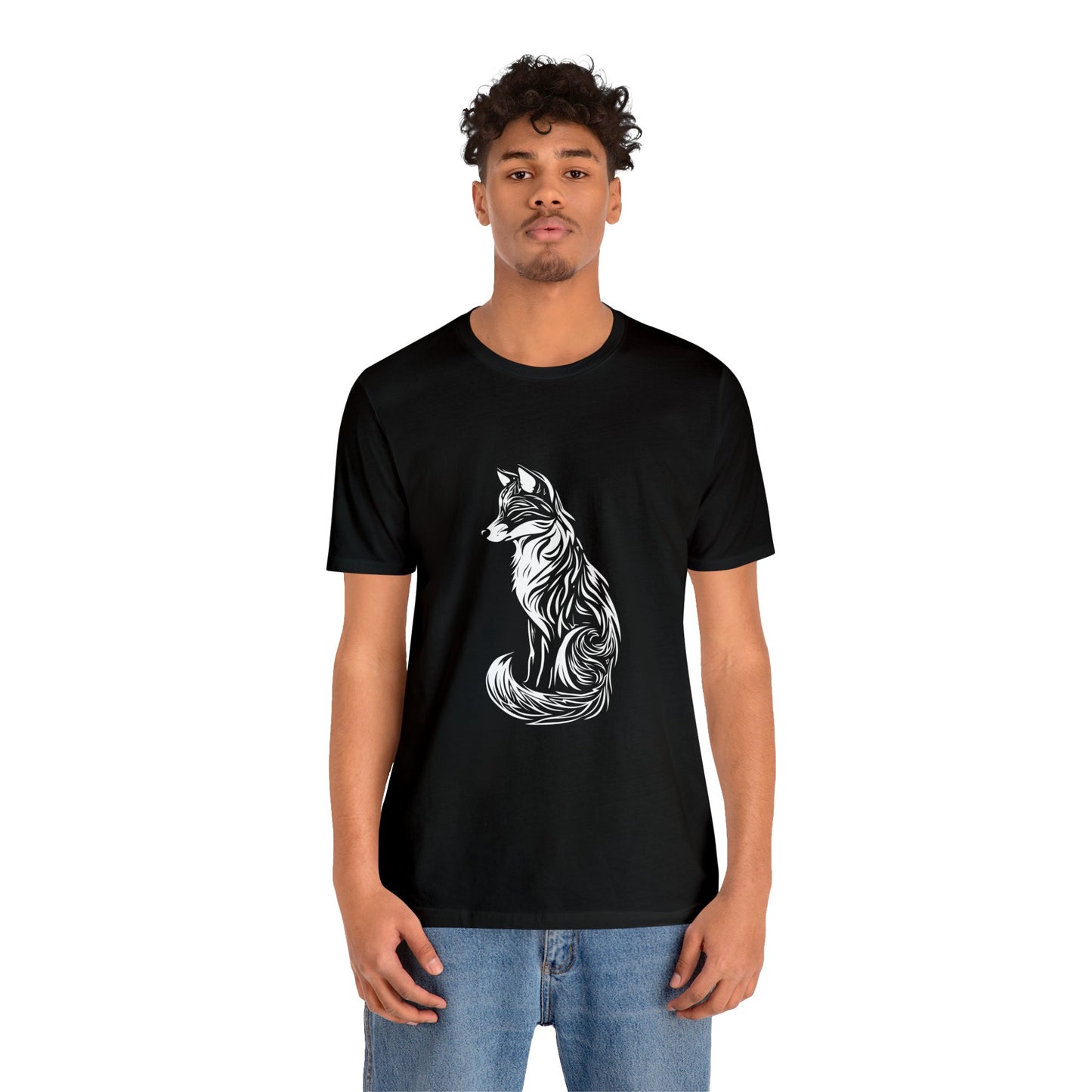 Fox Silhouette Unisex Jersey Short Sleeve Tee