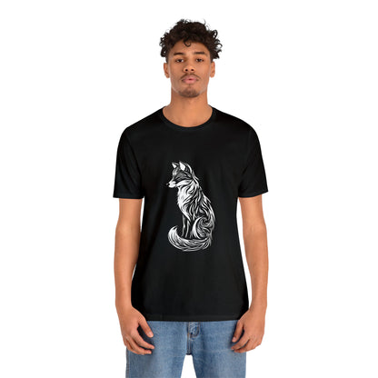 Fox Silhouette Unisex Jersey Short Sleeve Tee