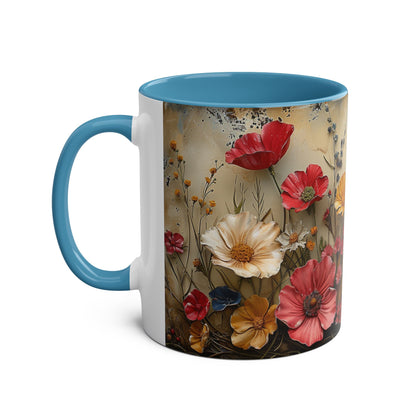 **Pressed Wild Flowers #2 - Coffee Mug 11oz  UK