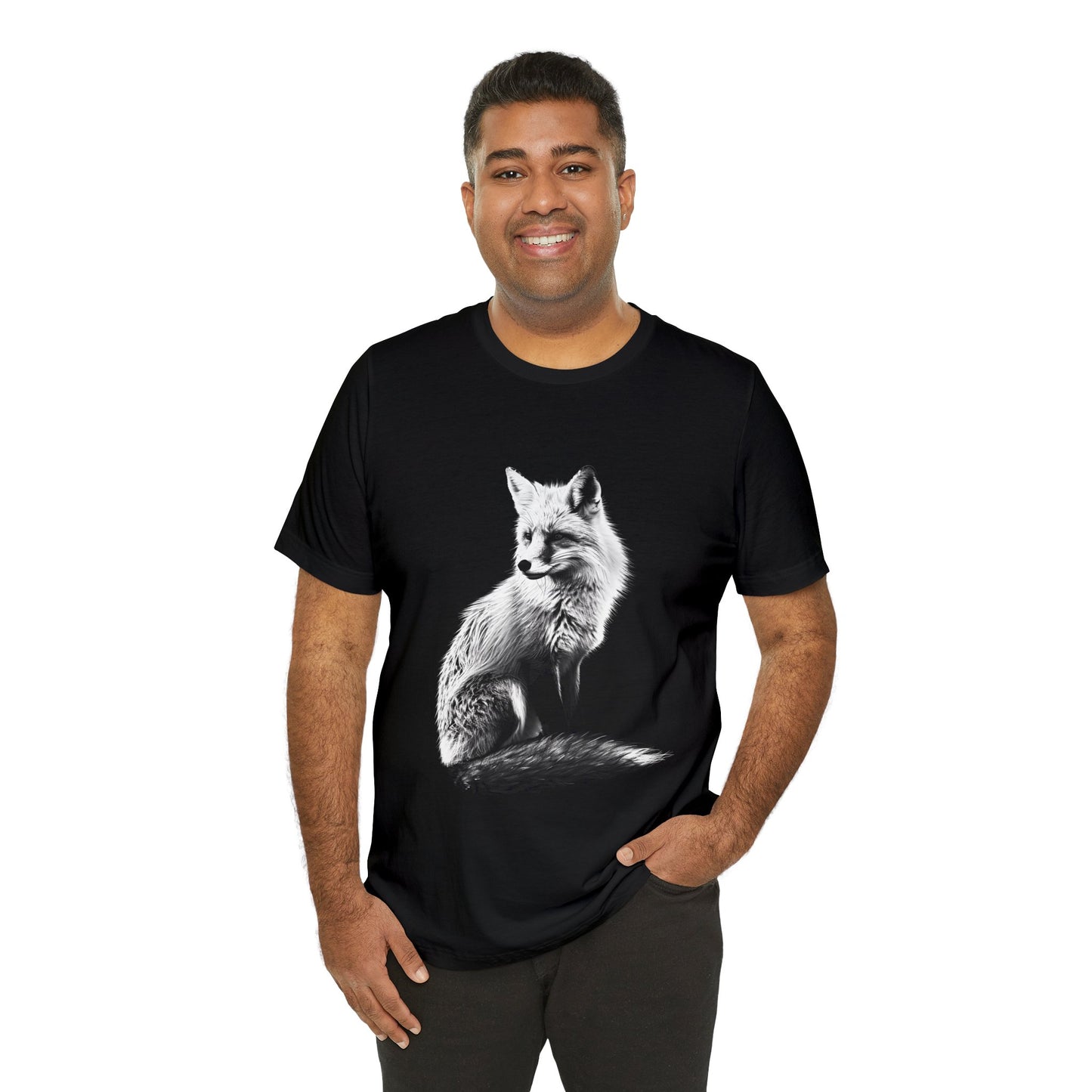 Fox Silhouette Unisex Jersey Short Sleeve Tee
