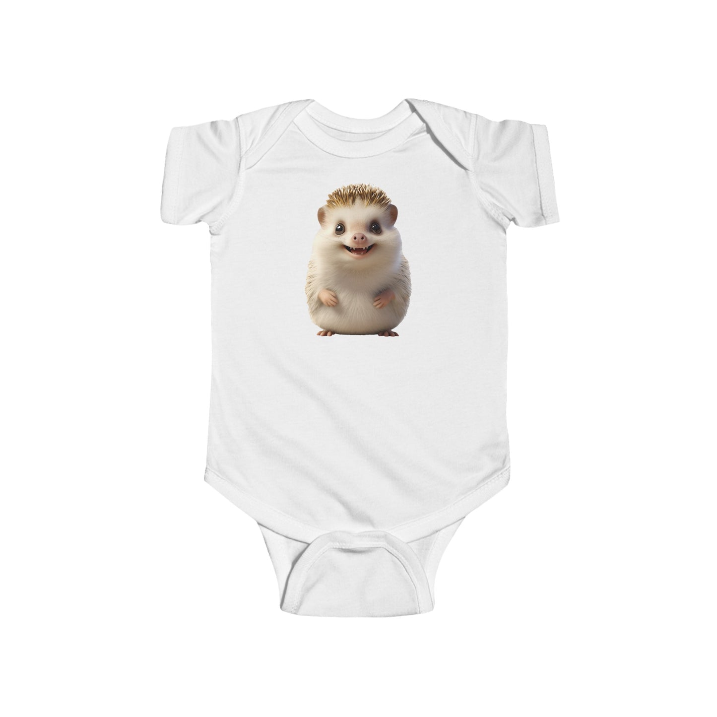 Hedgehog Infant Fine Jersey Bodysuit - UK, CAN, USA