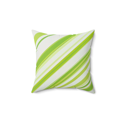 Fresh Mint - Spun Polyester Square Pillow - USA