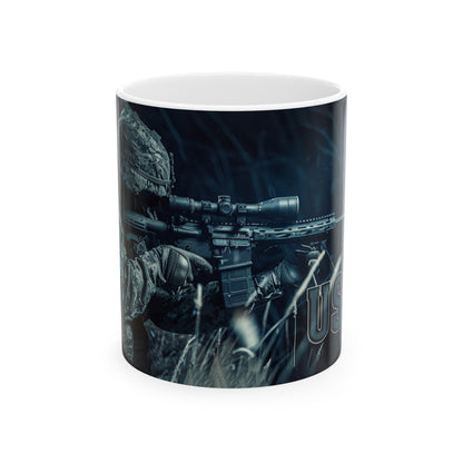 USMC  -  Ceramic Mug, 11oz