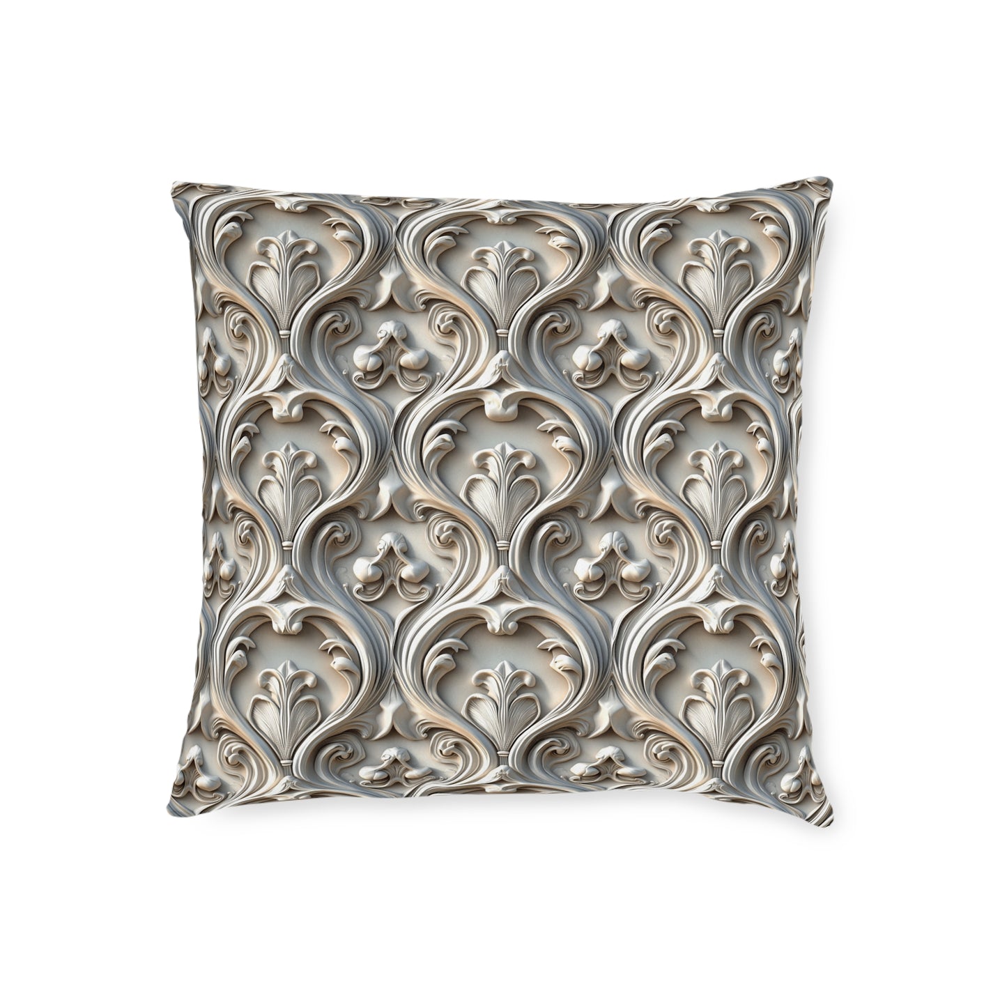 Brocade Square Pillow - Cosy Home Decor - UK