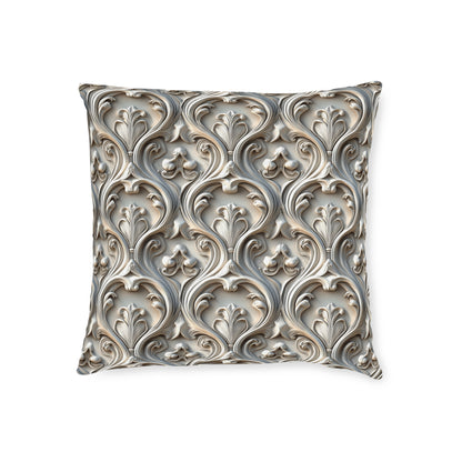 Brocade Square Pillow - Cosy Home Decor - UK