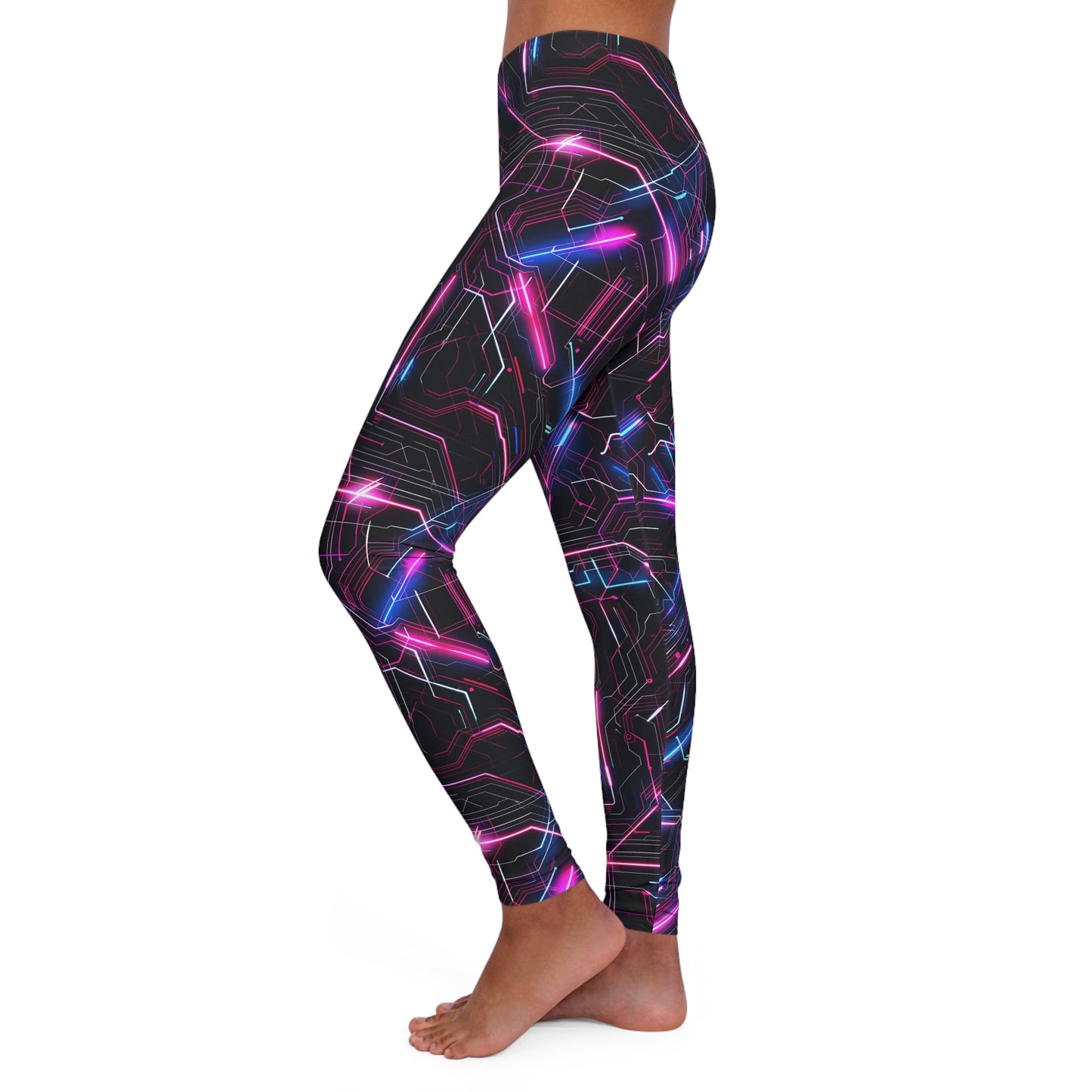 Tech - Women's Casual Spandex Leggings - UK, USA, AUS