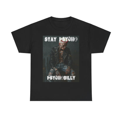 Psycho 1 - Unisex Heavy Cotton Tee - UK