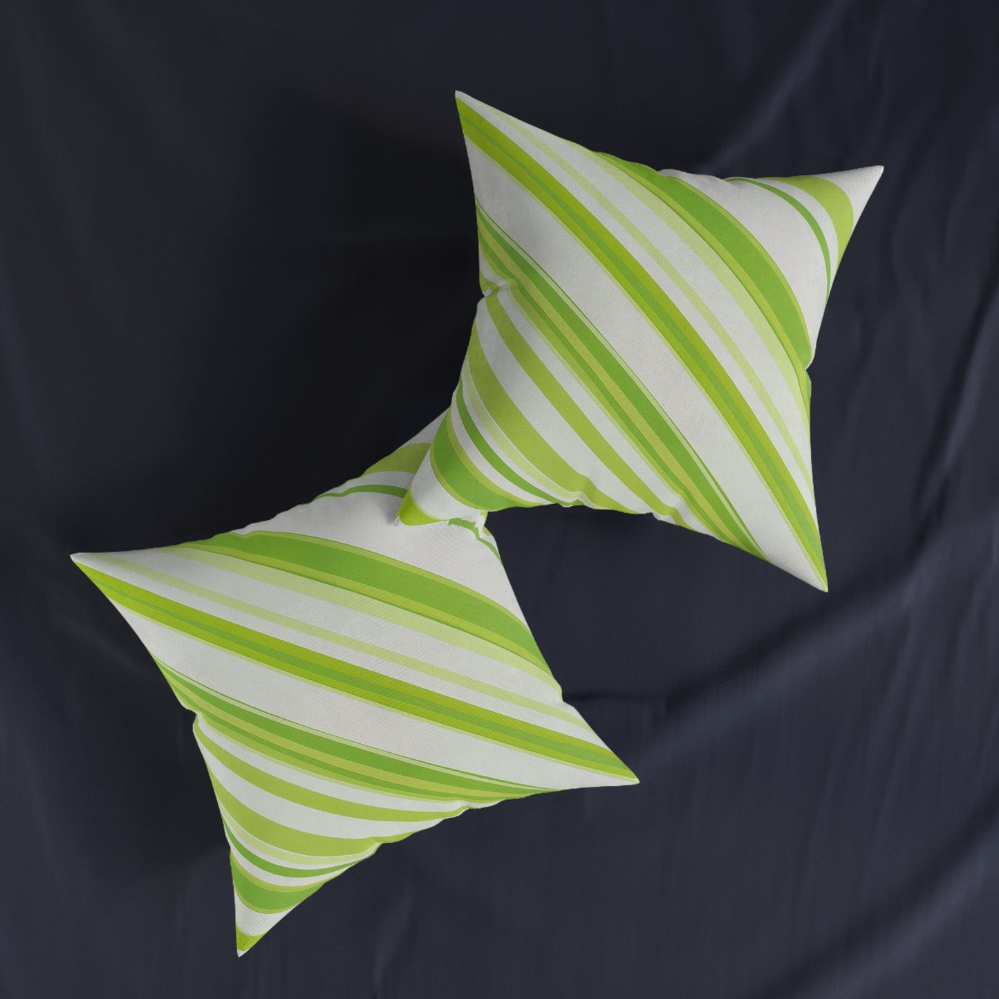 Sweet Apple Stripes - Square Pillow - UK