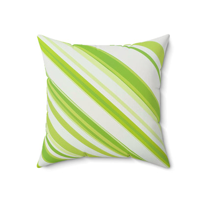 Fresh Mint - Spun Polyester Square Pillow - USA