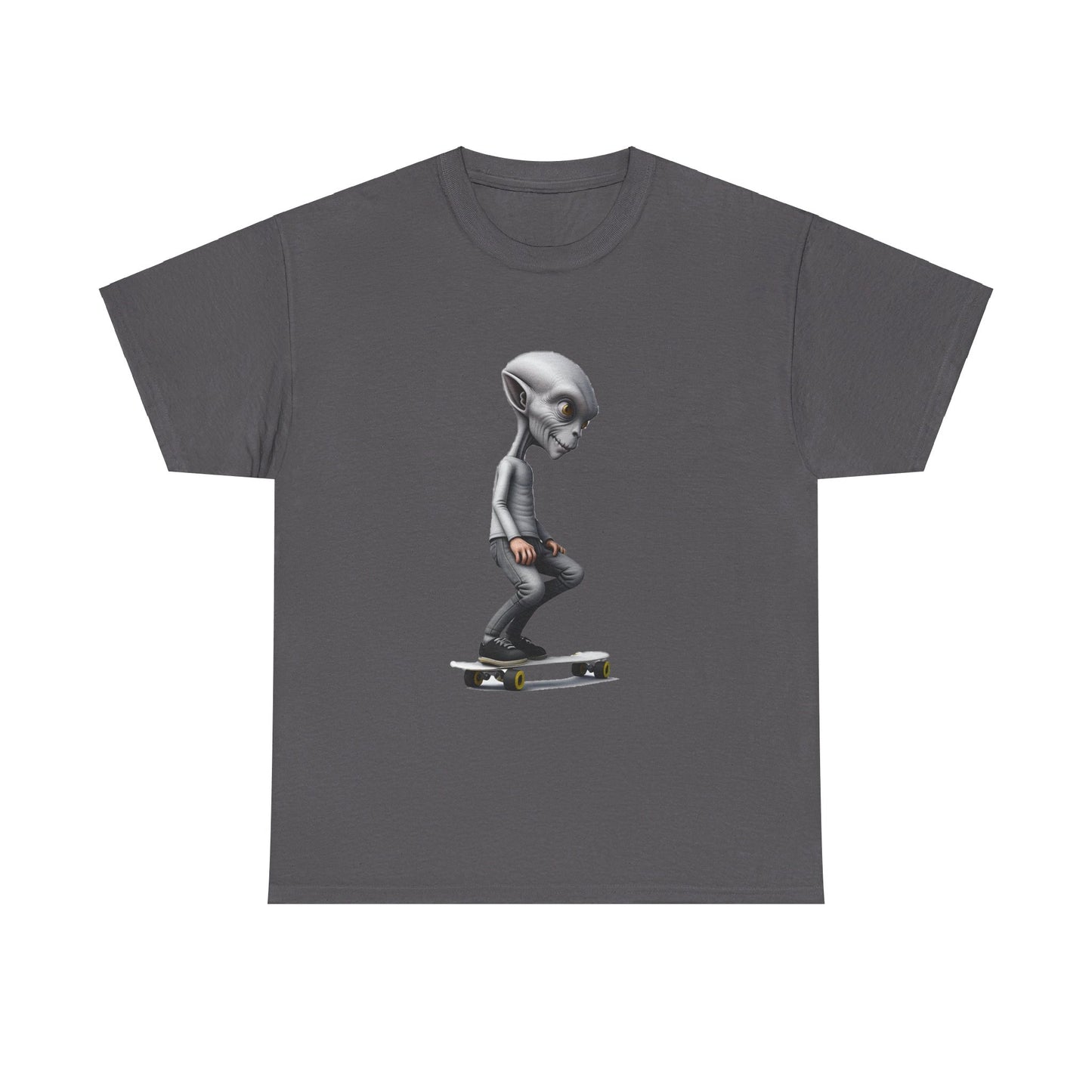 Alien Skater - Unisex Heavy Cotton Tee - USA
