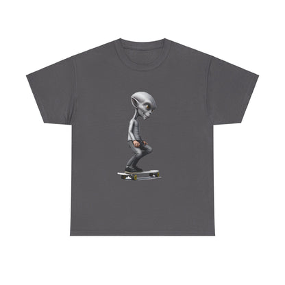 Alien Skater - Unisex Heavy Cotton Tee - USA
