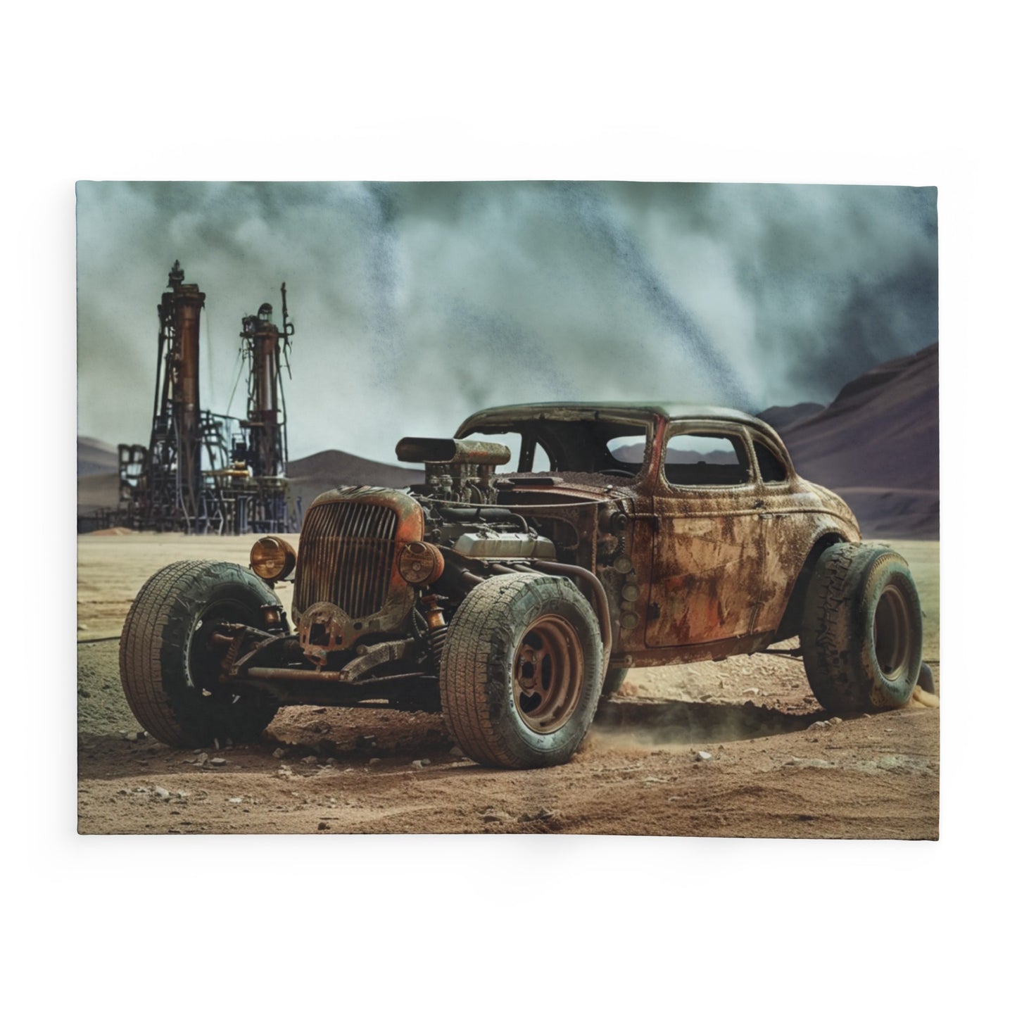 Car 1 Arctic Fleece Blanket - USA