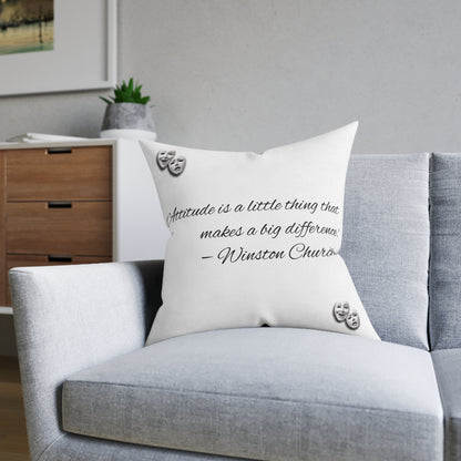 Famous Quotes 3 - Square Pillow UK