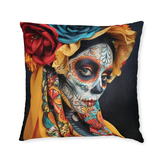 Day of The Dead - Square Pillow - UK