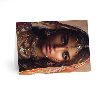 Indian Girl Cards (5 Pack) - UK