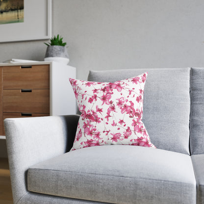 Pink Chinoiseries - Square Pillow - UK