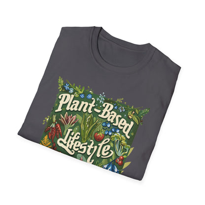 Plant Based Lifestyle #2 - Unisex Softstyle T-Shirt (UK)