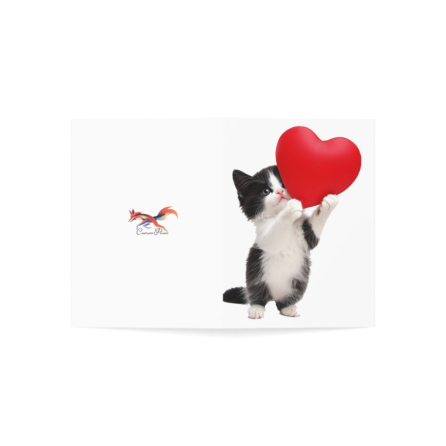 Cute Kitten Greeting Cards - Set of 1, 10, 30, or 50pcs for All Occasions - USA
