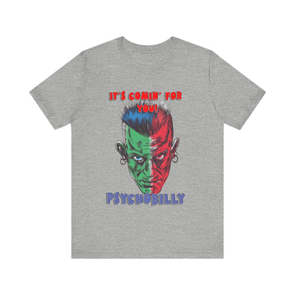 Psychobilly 1 - Jersey Short Sleeve Tee - USA