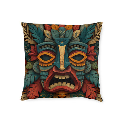 Tiki 2 - Square Cushion - UK