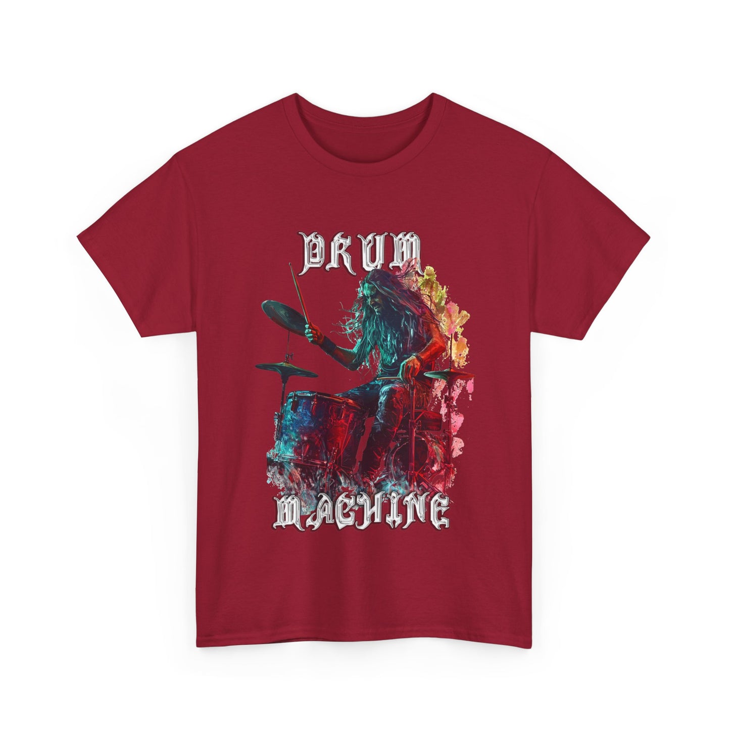 Drum Machine - Unisex Heavy Cotton Tee - UK