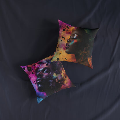 Jazz Singer - Square Pillow - UK