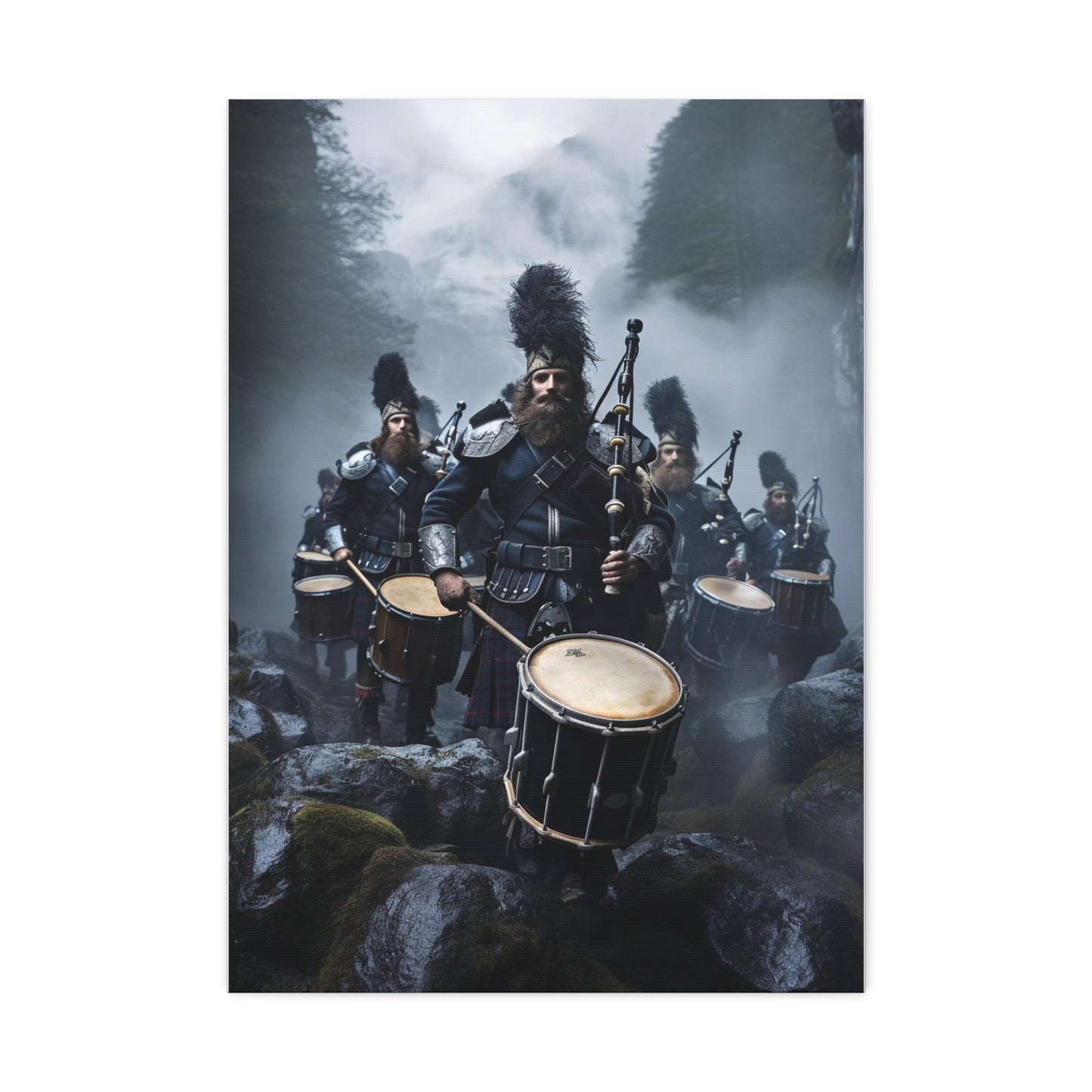 Piper #3 - Polyester Canvas