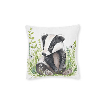 Badger 2 - Square Pillow - UK