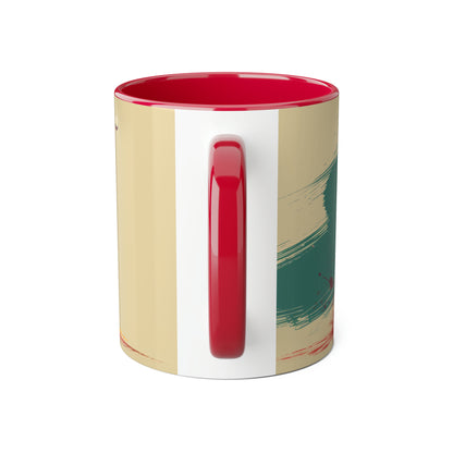 Baseball Accent Mug -11oz  Canada Only