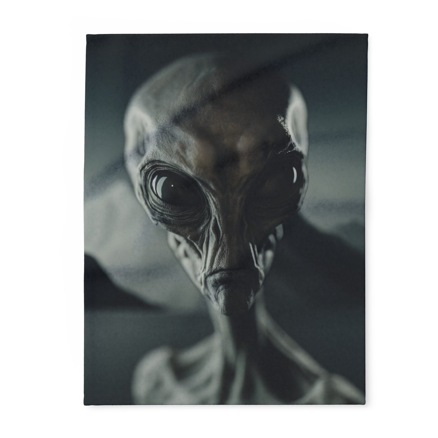 Alien Visitor  -  Arctic Fleece Blanket - USA