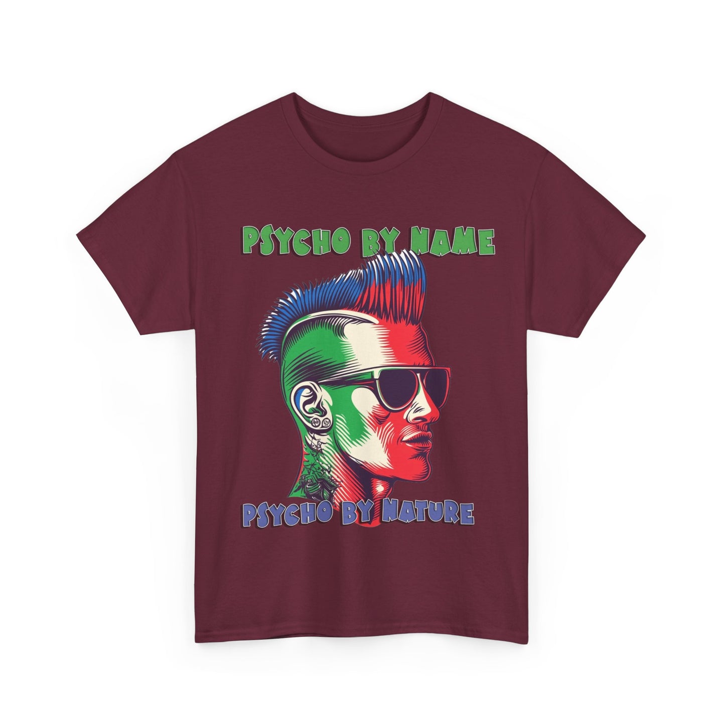 Psycho 7 - Unisex Heavy Cotton Tee - UK