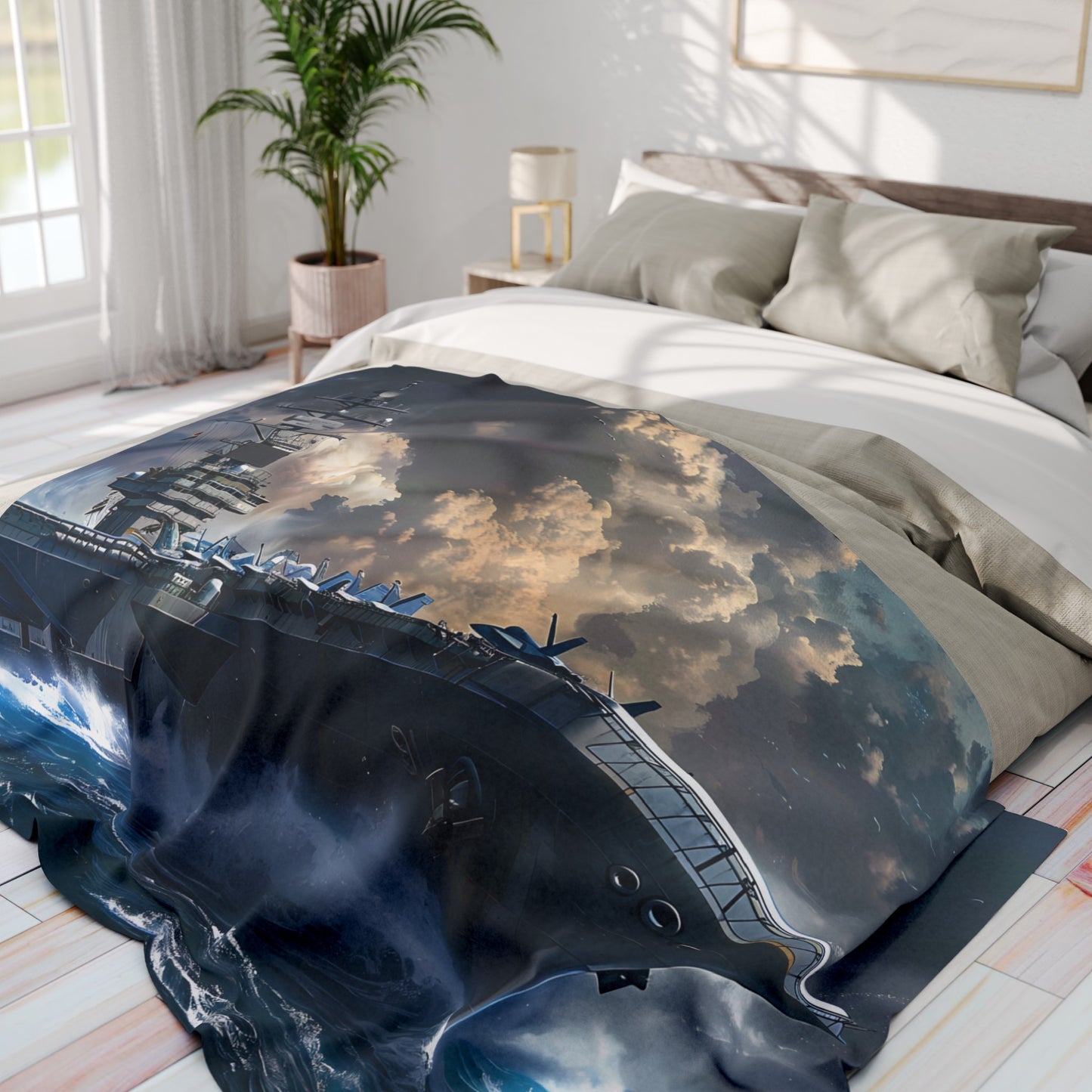 Aircraft Carrier 2 Arctic Fleece Blanket- UK
